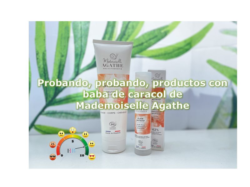 Virginia, consultora de Imagen y Blogger, prueba los productos de Mademoiselle Agathe